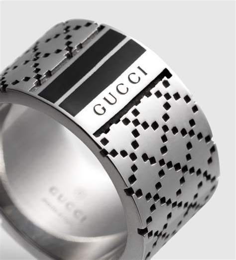 gucci ring men's cheap|luxury silver rings for men.